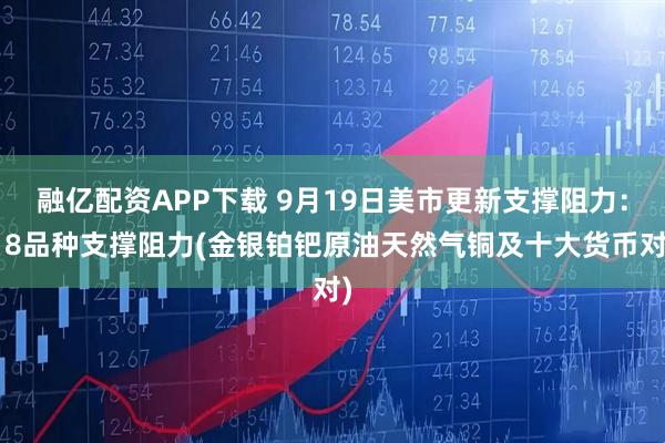 融亿配资APP下载 9月19日美市更新支撑阻力：18品种支撑阻力(金银铂钯原油天然气铜及十大货币对)